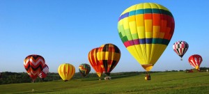 Hot Air Ballooning Over the Avon Valley