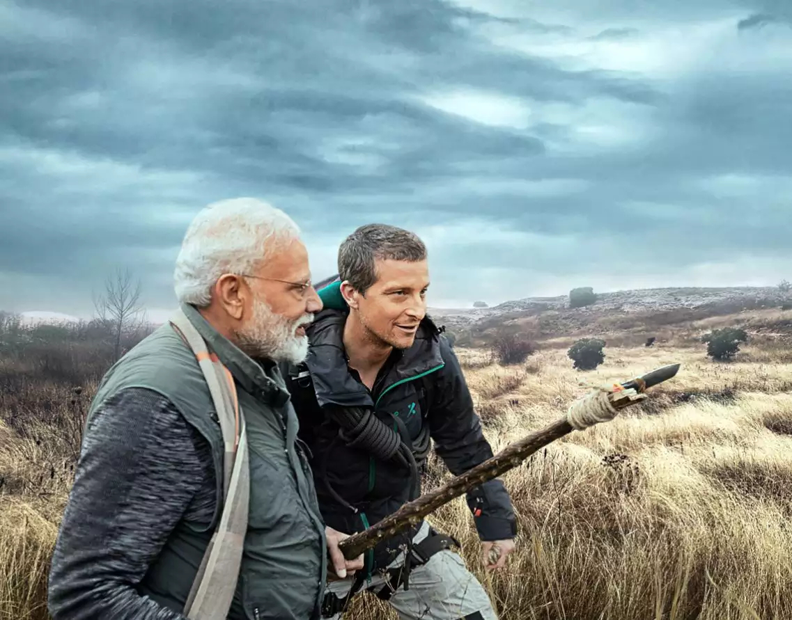Indian PM Modi Takes a Walk in the Wild with Bear Grylls - Travel Agency